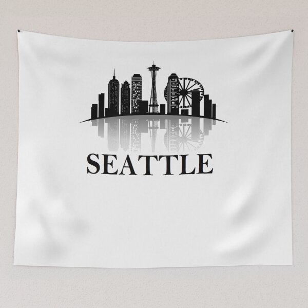 Item preview, Seattle Washington Skyline 2 designed and sold by rieriecoils1.