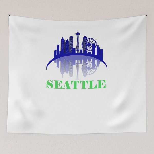 Item preview, Seattle Washington Skyline 3 designed and sold by rieriecoils1.