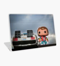 Outatime with Marty McFly Laptop Skin