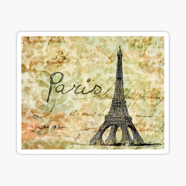 Paris - v07b Sticker
