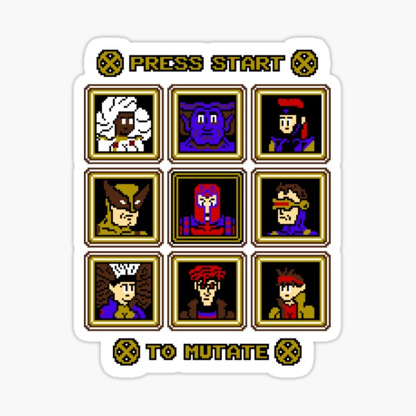 Press Start... to Mutate! Sticker