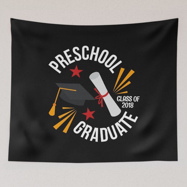 Item preview, Graduation - Pre School Class Of 2018 designed and sold by Bendthetrend.