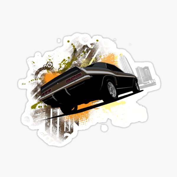"Camaro Muscle Car" Sticker for Sale by UncleHenry | Redbubble