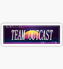 Car Slap - Vaporwave Outcast Sticker