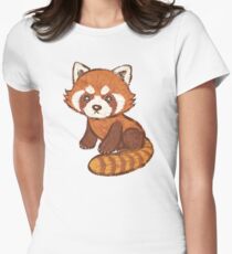 Red Panda Women's Fitted T-Shirt