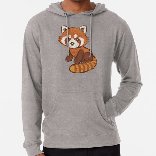 Red panda hoodies hot sale