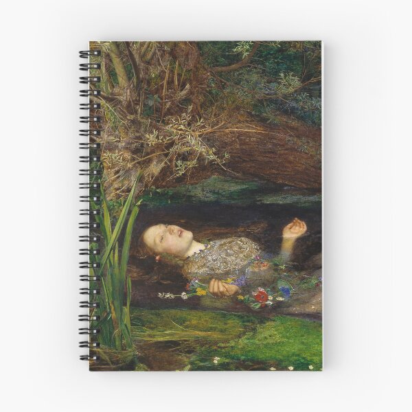 Item preview, "Ofelia" de Millais designed and sold by laurens-doodles.