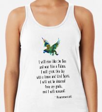 Success Affirmation Racerback Tank Top