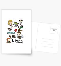 buffy etc. Postcards