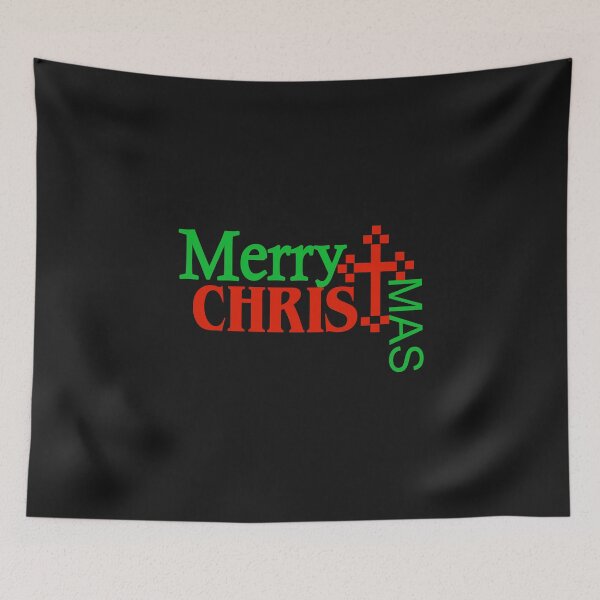 Item preview, Christian Christmas Gift For Men & Women Merry Christmas With Stylized Cross designed and sold by Sapphire Star.