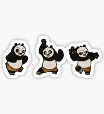 Kung Fu Panda Stickers Redbubble