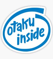 Pegatina Otaku dentro