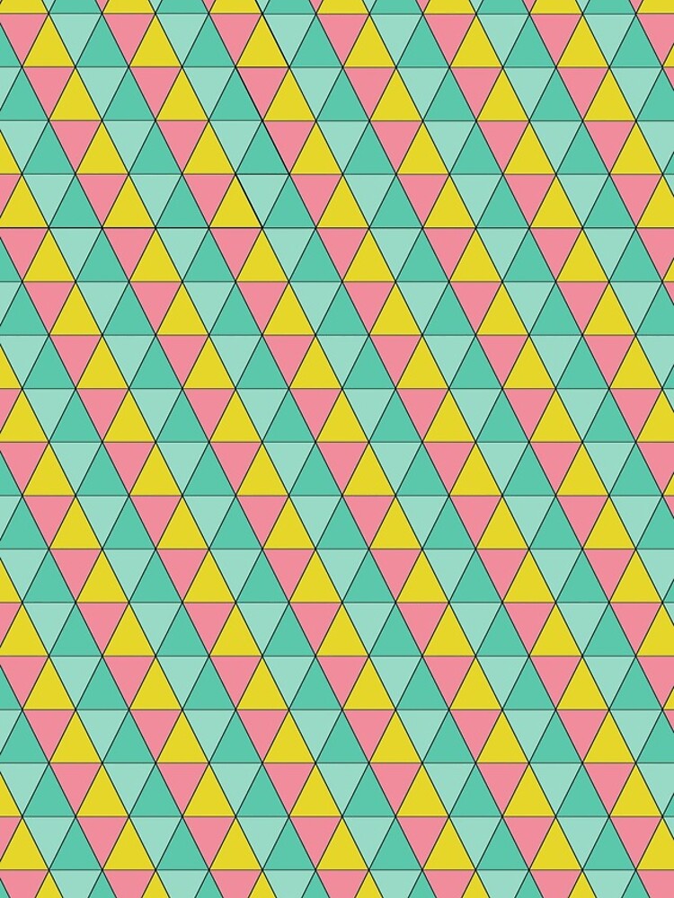 Thumbnail 5 of 5, iPhone Case, Refreshing Triangle Pattern designed and sold by holidayjohn.