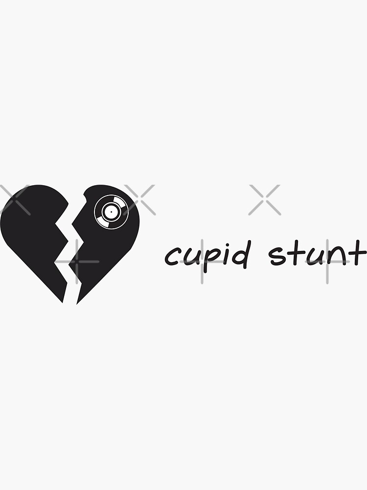 "Cupid Stunt" Sticker by CarbonClothing Redbubble