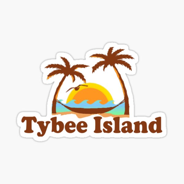 Tybee Island - Georgia.  Sticker