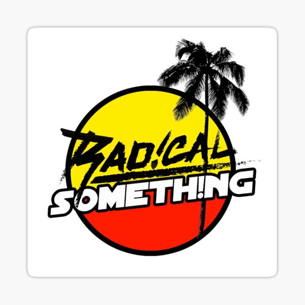Radical Something Logo Tee Sticker