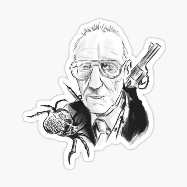Item preview, William Burroughs designed and sold by Pablo Díaz.