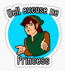 Pegatina Bueno, perdóname princesa!