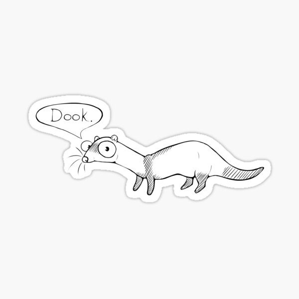Dook. Sticker