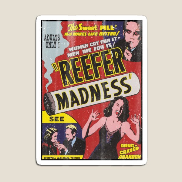 Vintage Reefer Madness Magnet