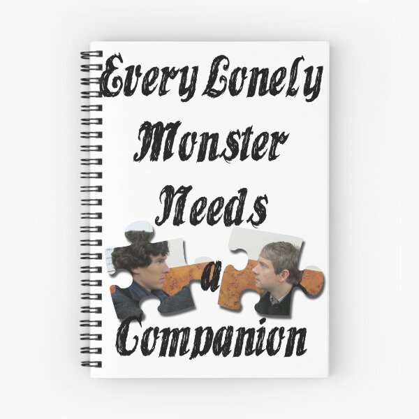 Item preview, Every Lonely Monster... [Black/ Johnlock] designed and sold by thescudders.