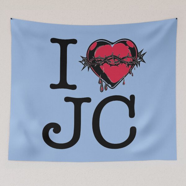 Item preview, I Love Jesus Christ designed and sold by abbazabba.