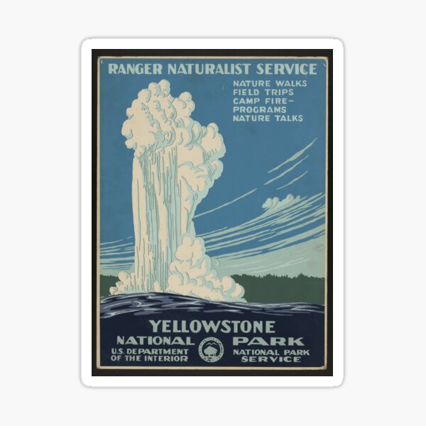 Item preview, Yellowstone National Park designed and sold by viiiiiintage.