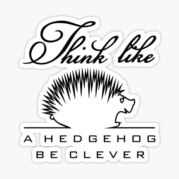 Item preview, Think like a Hedgehog VRS2 designed and sold by vivendulies.