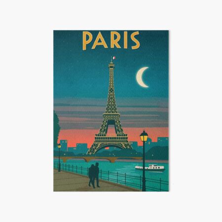 Paris Art Board Print