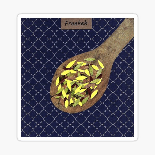 Freekeh Grains Sticker