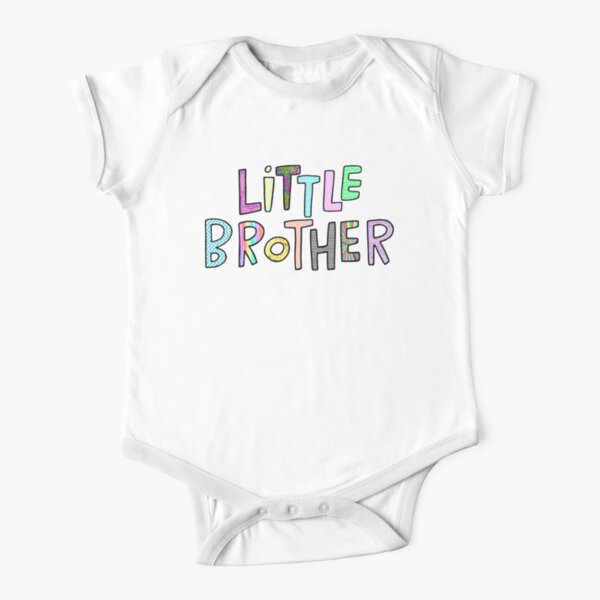 Little Brother Short Sleeve Baby One-Piece