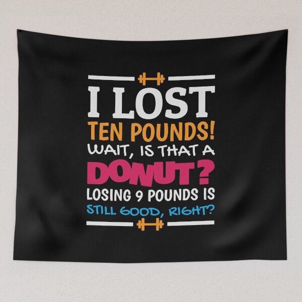 Item preview, Weight Loss Shirt I Lost Ten Pounds Gift Tee designed and sold by haselshirt.