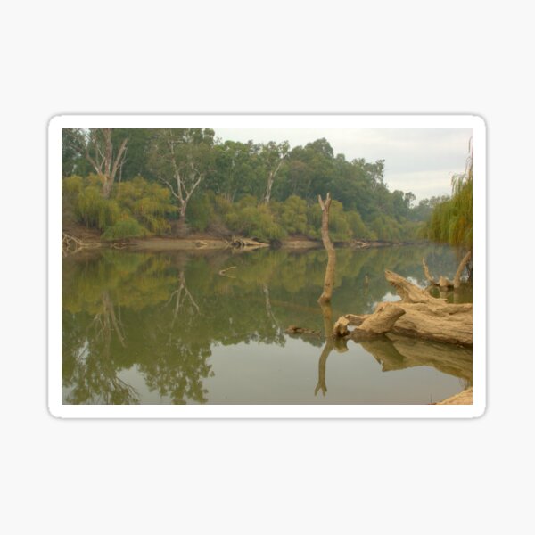 Item preview, reflections on the murray river designed and sold by ndarby1.