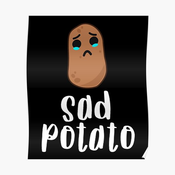 sad potato plush