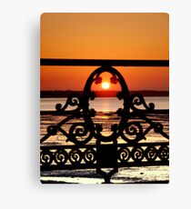 Isle of Wight Sunset over West Cowes Canvas Print