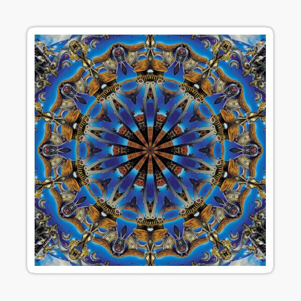 Aperçu de l'œuvre Chrome Robotic Kaleidoscope créée et vendue par fantasytripp.