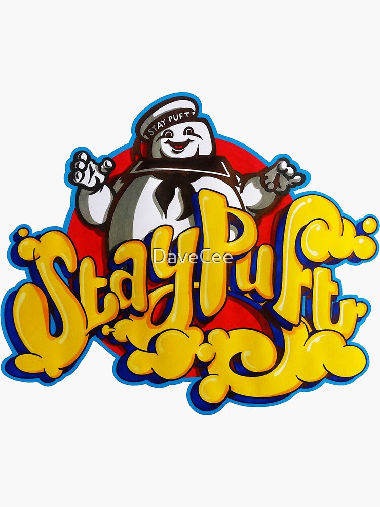 Stay Puft Marshmallow Man Logo - Graffiti by DaveCee