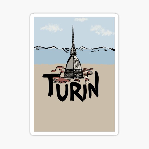 Turin Sticker