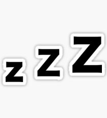 Sleep zzz Sticker