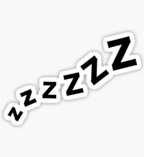 Snore zzz Sticker