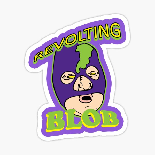 Revolting Blob Sticker