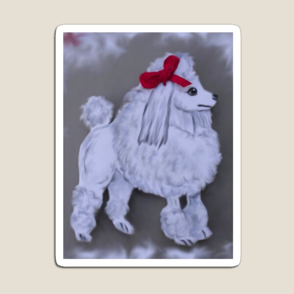 Item preview, Digital Painting of a Poodle designed and sold by WildestArt.
