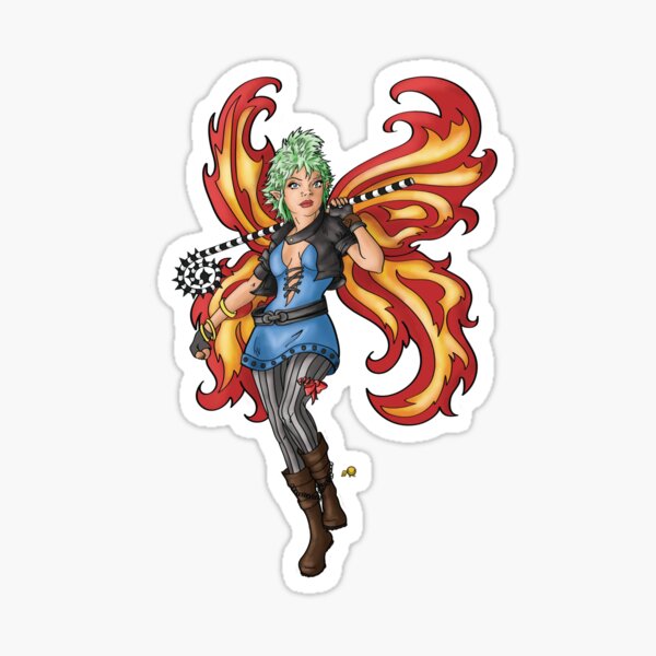 Punk Fairy Stickers Redbubble - fairly faerie roblox