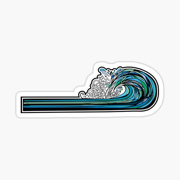 Wave Sticker