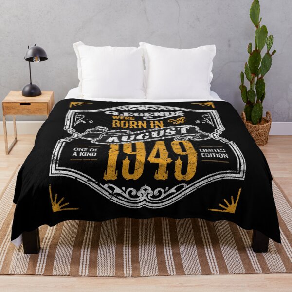 Item preview, Legends Were Born in August 1949 Awesome 70th Birthday Gift designed and sold by Orange Pieces.