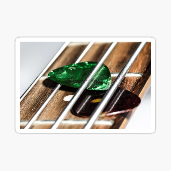 Frets and Plectrums Sticker