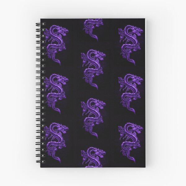 Item preview, Asian Purple Dragon Pattern designed and sold by HavenDesign.