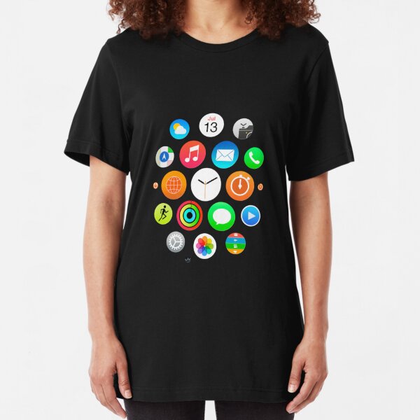 apple shape t shirt