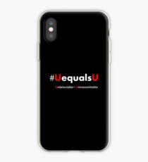 UequalU Prevention Access Campaign HIV Undetectable HIV Untransmittable iPhone Case