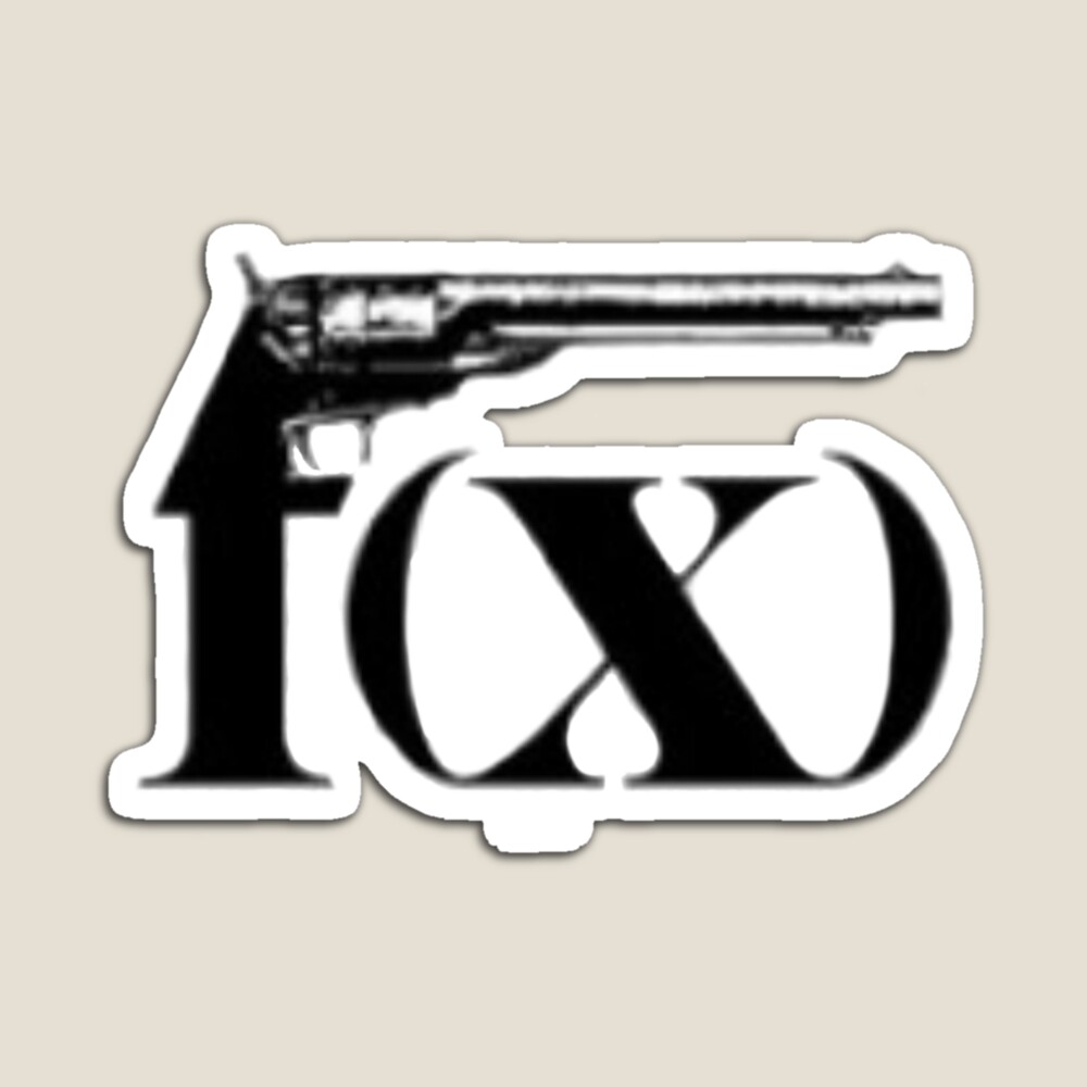 F(X) RED LIGHT Sticker for Sale by LOGOEMPORIUM